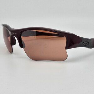 Oakley 03-918 Flak Jacket 1.0 XLJ Metallic Red VR28 Black Iridium Sunglasses